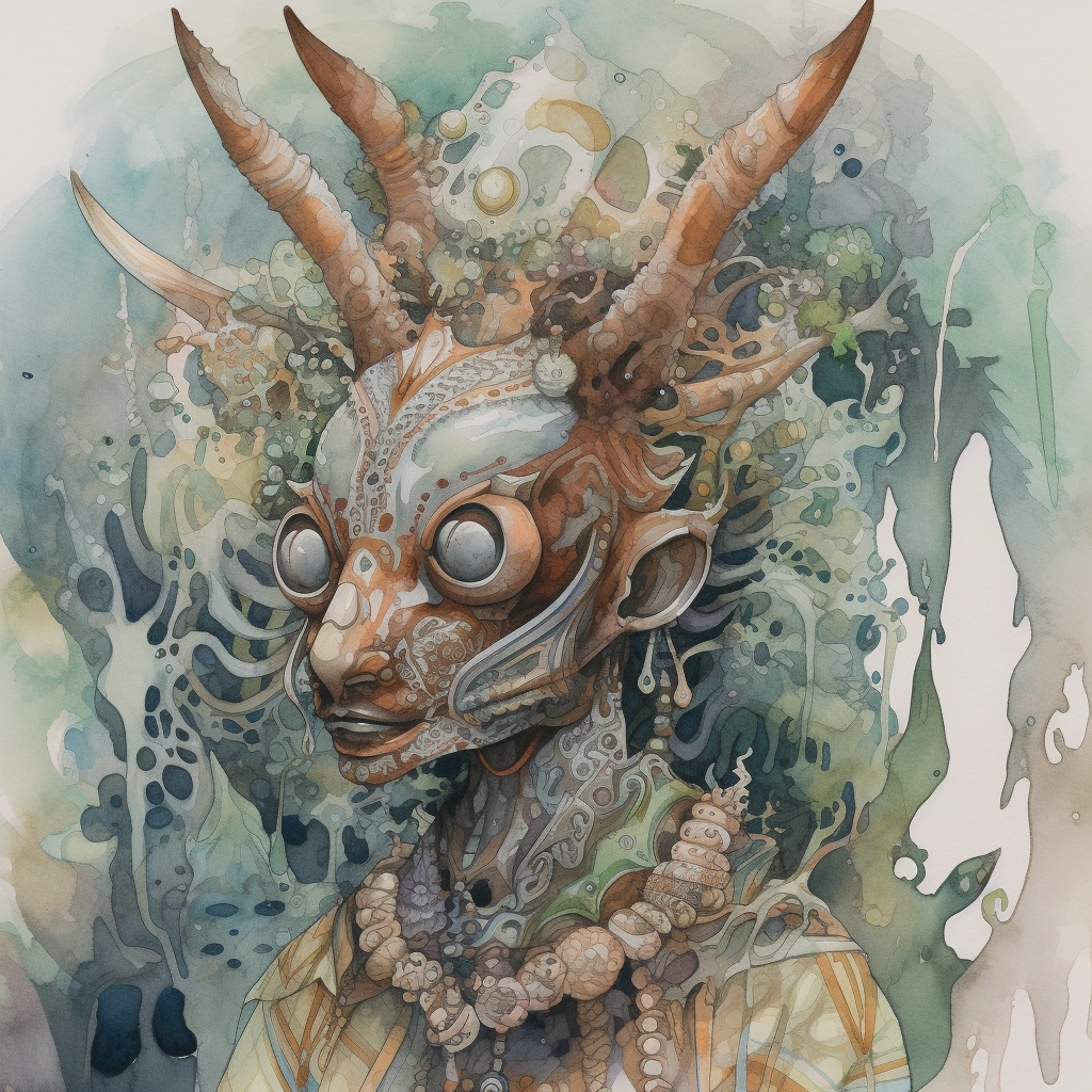 Horned Gopher Deviantart Horned Creature by MythicalGreetings on DeviantArt