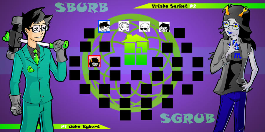 Homestuck The Game John VS Vriska