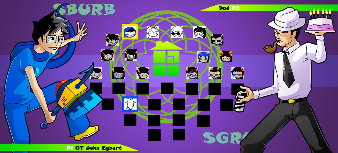 Homestuck The Game God Tier John VS Dad