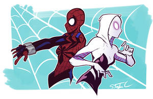 Spider Gals Commission