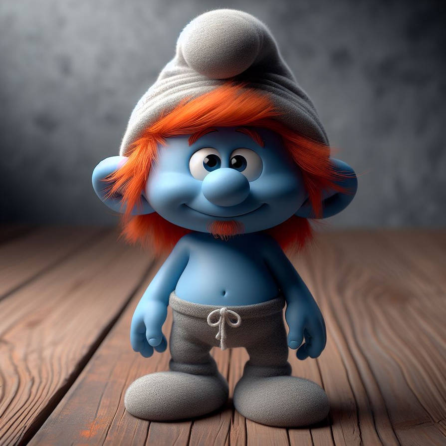 Hackus Crying Hackus smurf by ValpinaMoon on DeviantArt