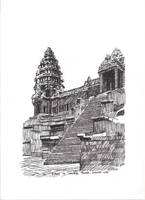 Central tower of Angkor Wat, Cambodia