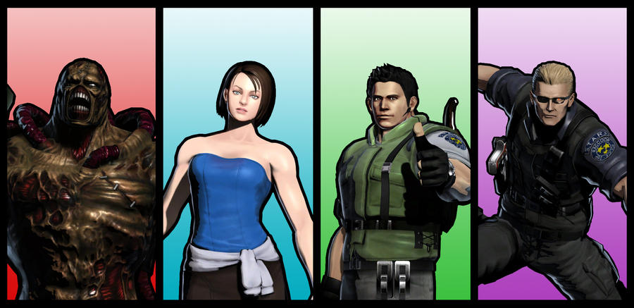 Resident Evil Marvel vs Capcom 3 Wallpaper by TakakiArts on DeviantArt
