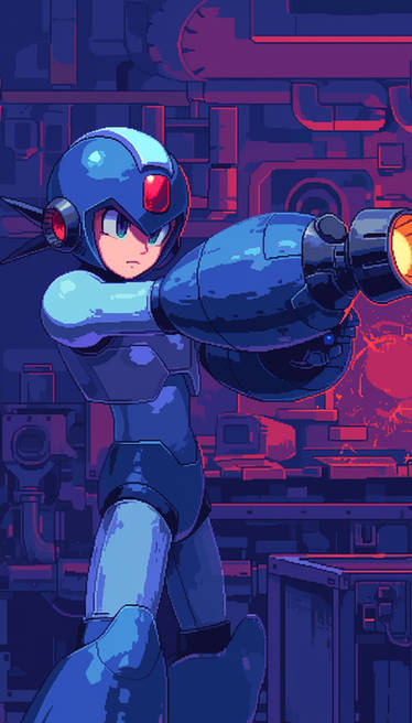 8-BIT Style Mega Man