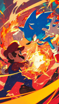 Mario Vs Sonic