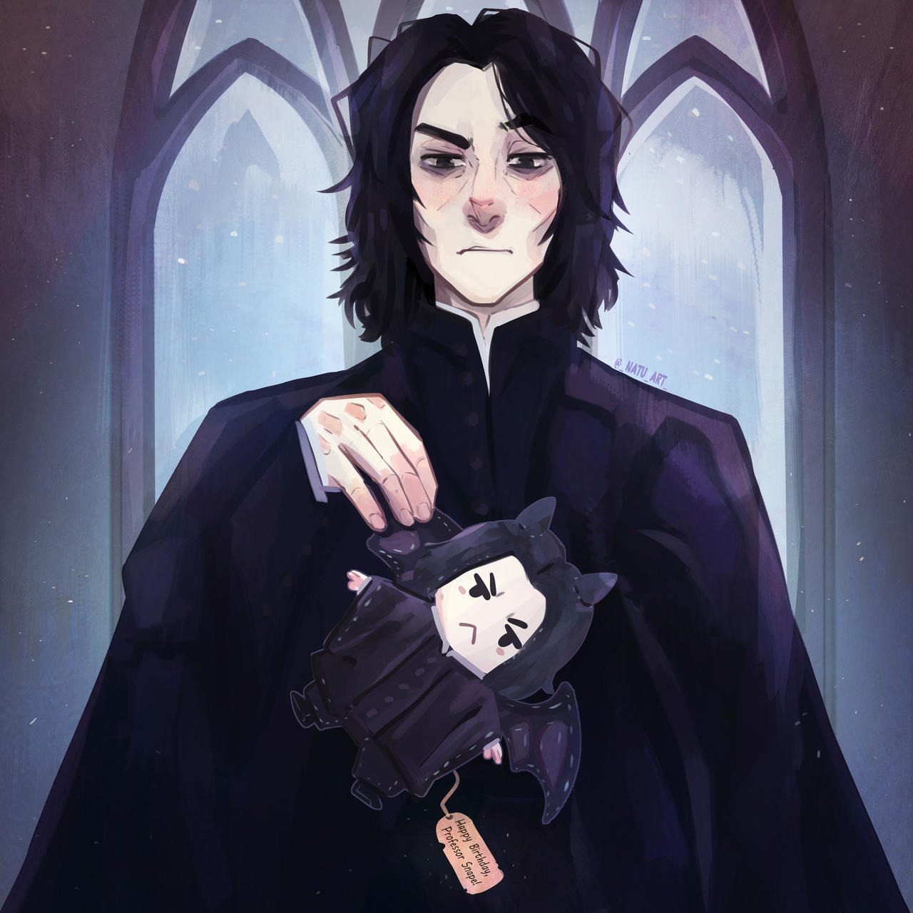 Happy Birthday Severus Snape! by NatuArt07 on DeviantArt
