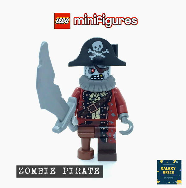 LEGO Zombie Pirate Minifigure GALAXYBRICK on DeviantArt