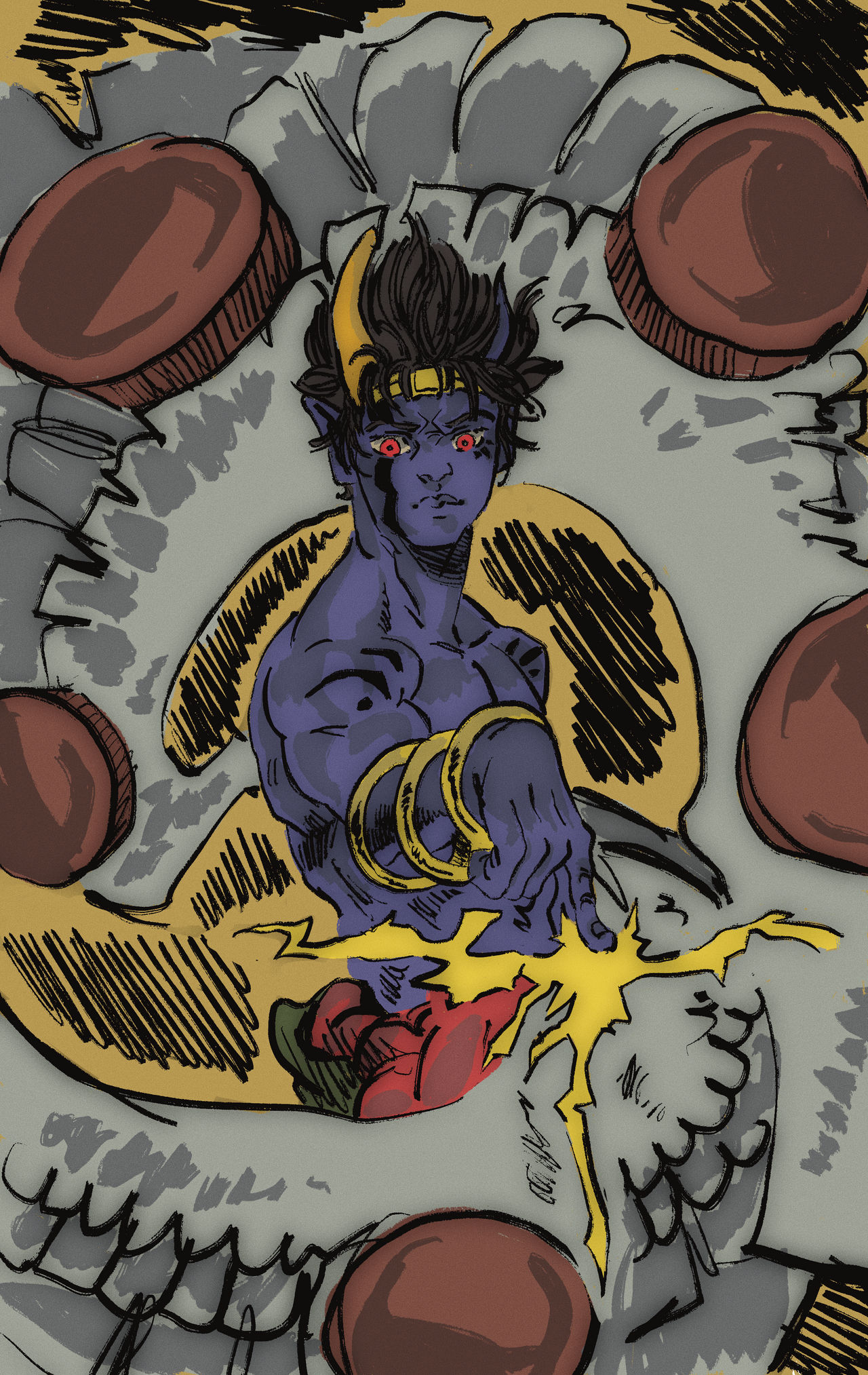 Marvel Raijin Raijin by meitei39 on DeviantArt