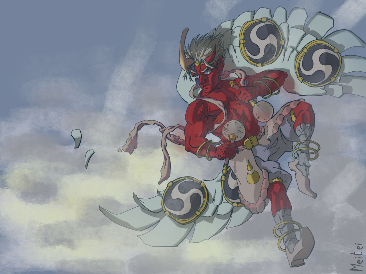 Raijin by meitei39 on DeviantArt
