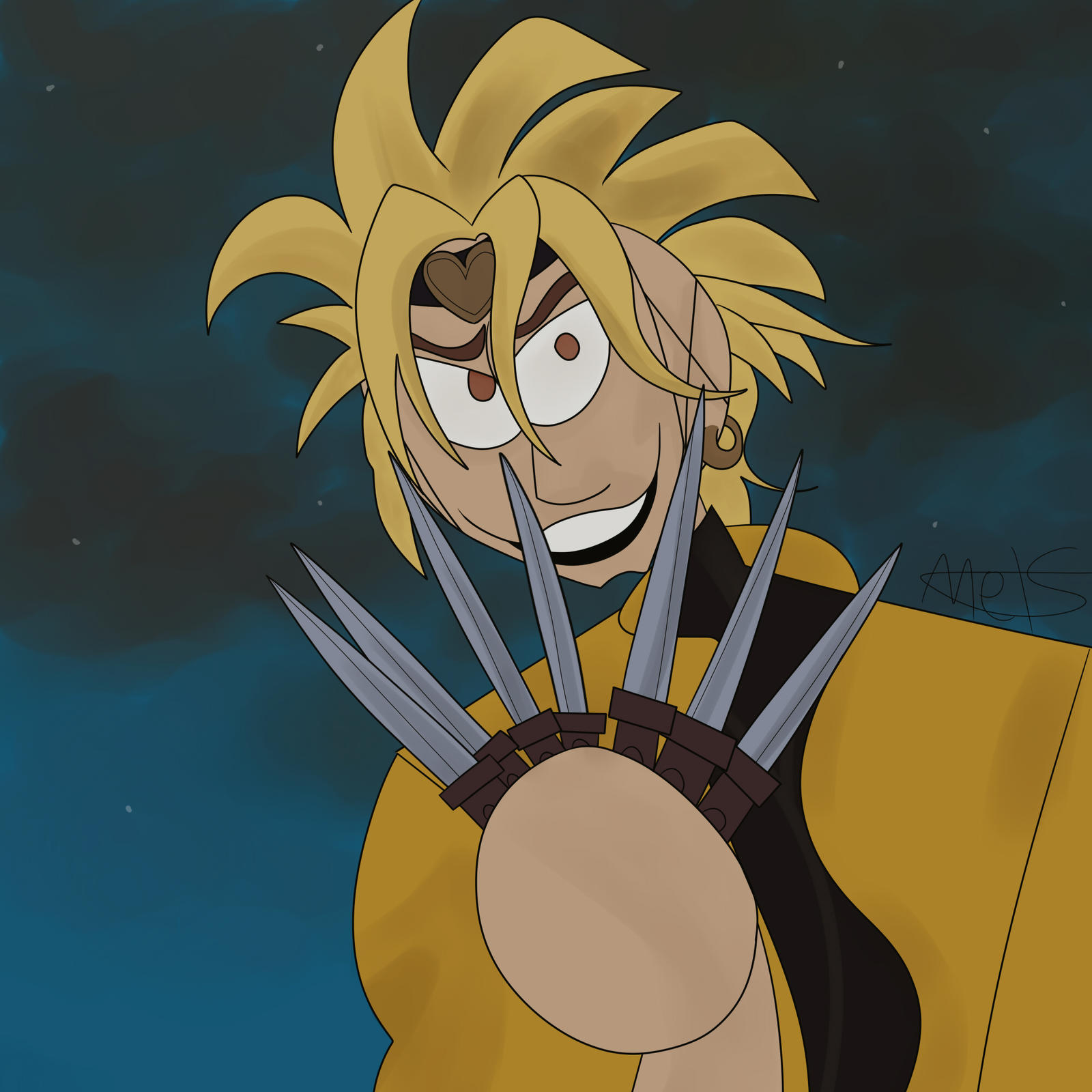 OVA DIO Redraw by HeWillLeave on DeviantArt