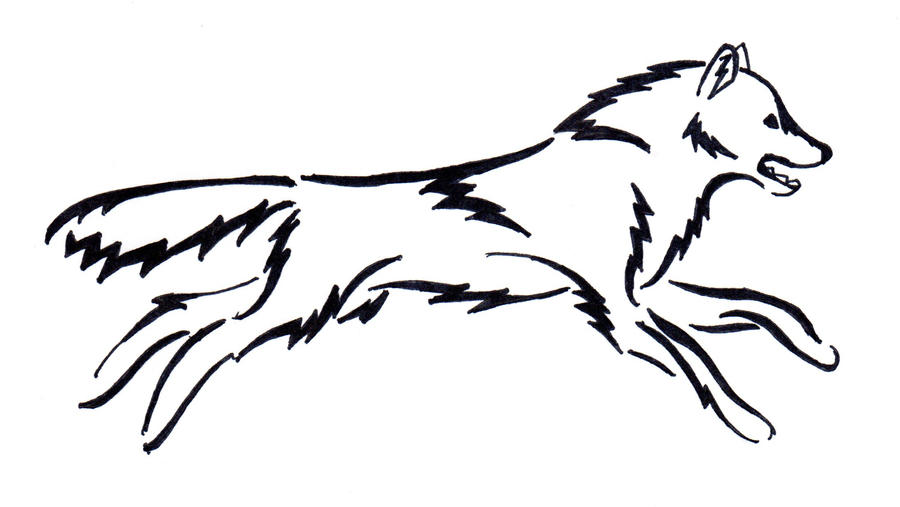 Timber Wolf Tattoo 3 by Ksaurus on DeviantArt