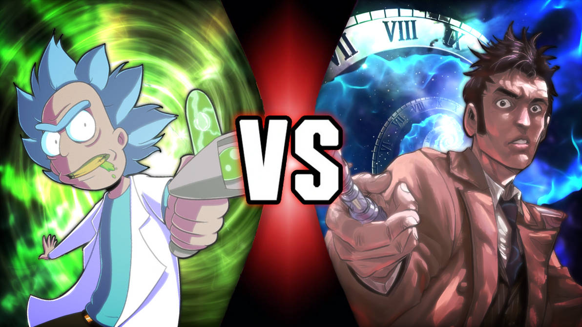 Rick Sanchez vs The Doctor by ConnorDiesel on DeviantArt