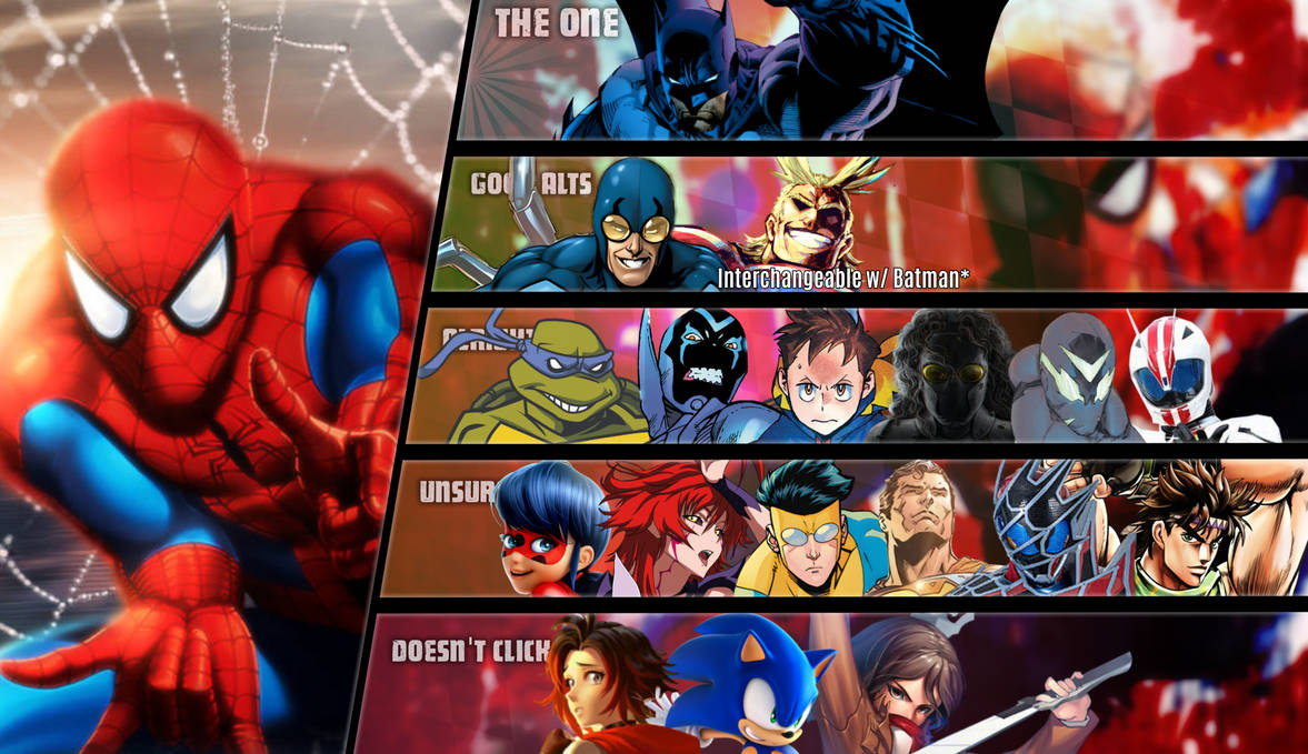 Marvel Spider-Man suit tier list by SonicFanPerson77 on DeviantArt