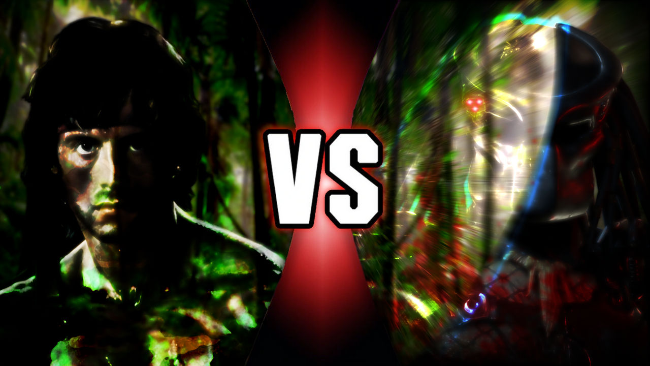 John Rambo vs The Predator by ConnorDiesel on DeviantArt