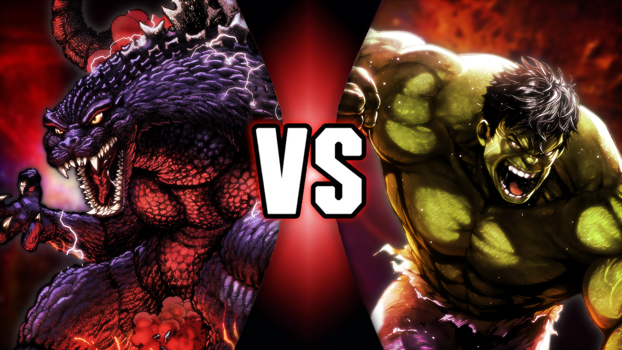 SCP-682 vs Godzilla by ConnorDiesel on DeviantArt