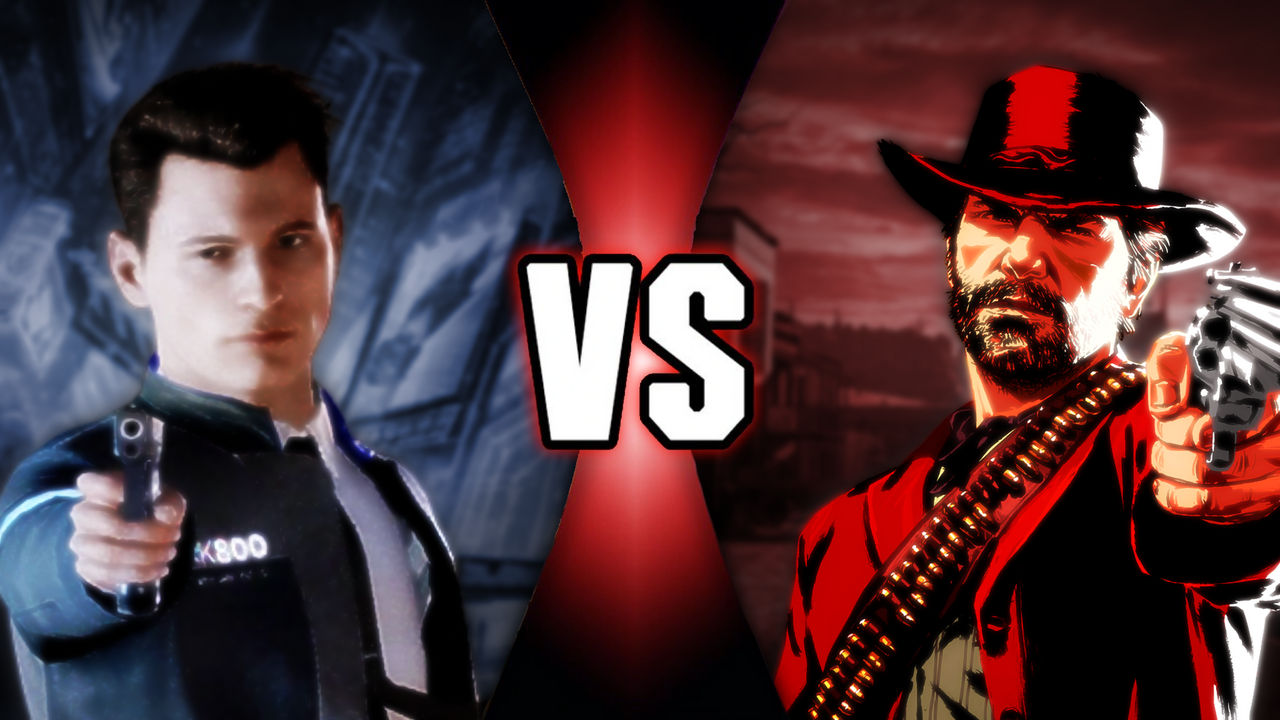 Connor RK800 vs Arthur Morgan by ConnorDiesel on DeviantArt