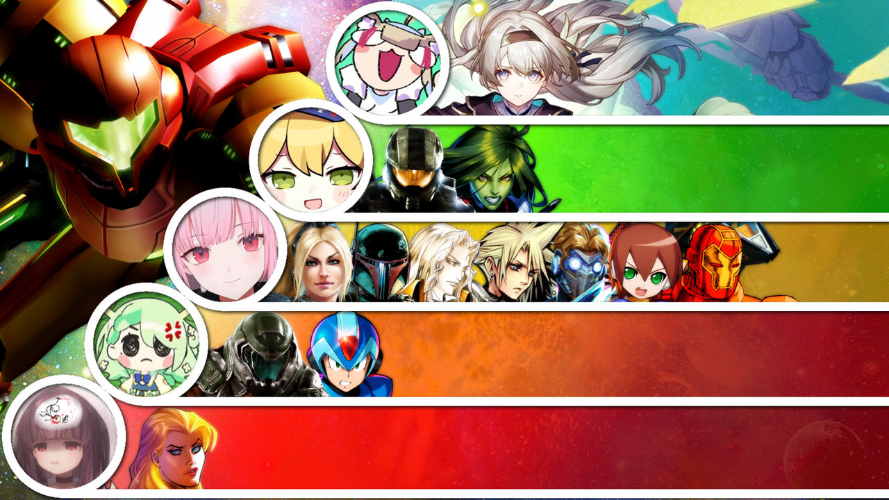 Matchup Tier List Samus Aran by ConnorDiesel on DeviantArt