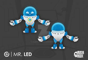 Mr. LED Character Construction - LEDPLUS