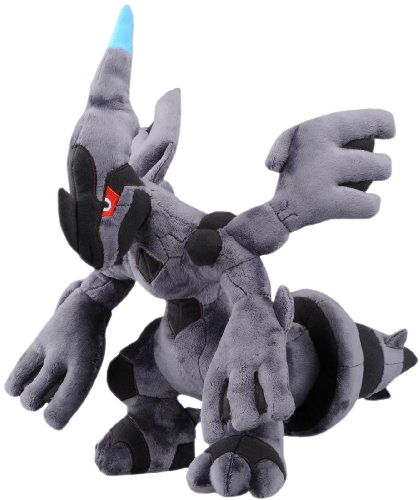 Zekrom Plush Toy PNG by FieryUnikitty on DeviantArt