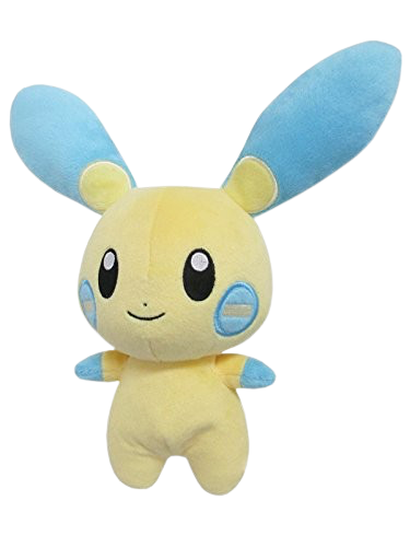 Minun Plush Toy PNG by FieryUnikitty on DeviantArt