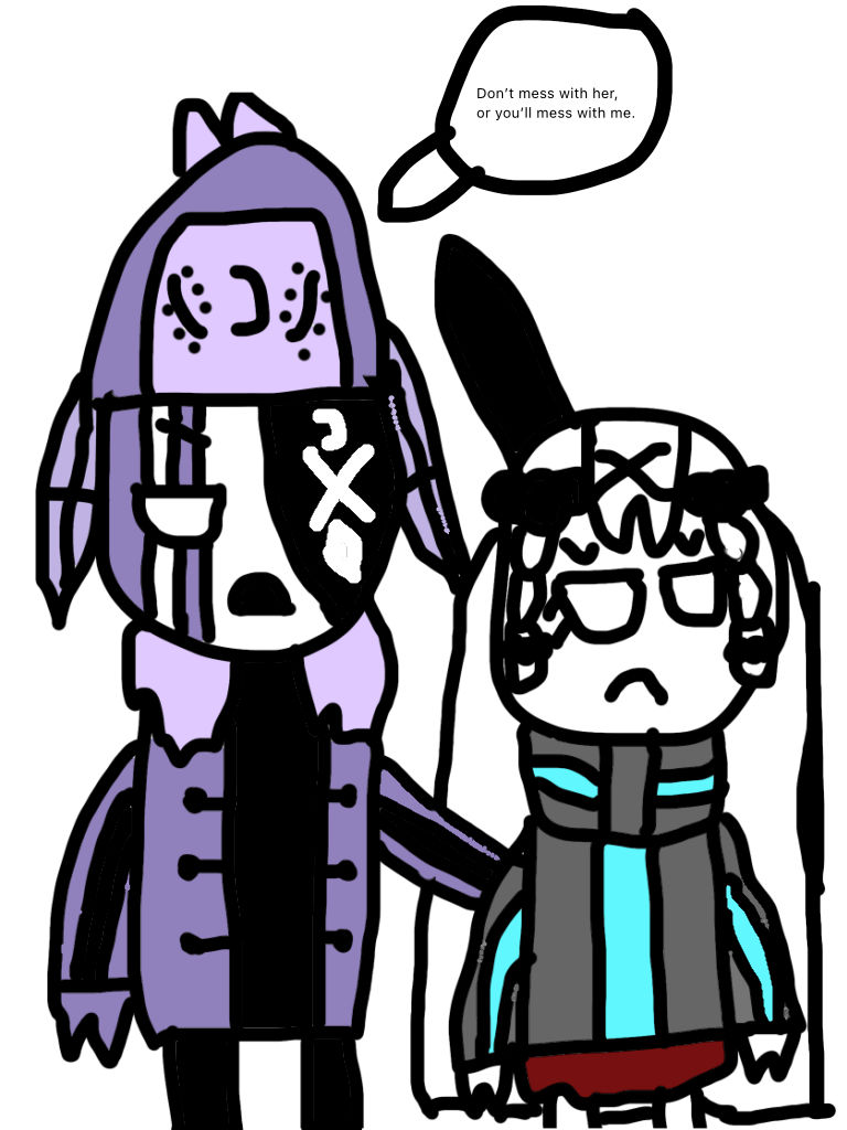 Ruv protects Rasazy by FieryUnikitty on DeviantArt