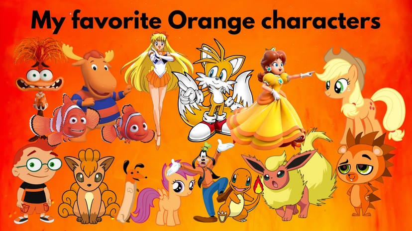 Code Orange Characters My Favorite Orange Characters by FieryUnikitty on DeviantArt