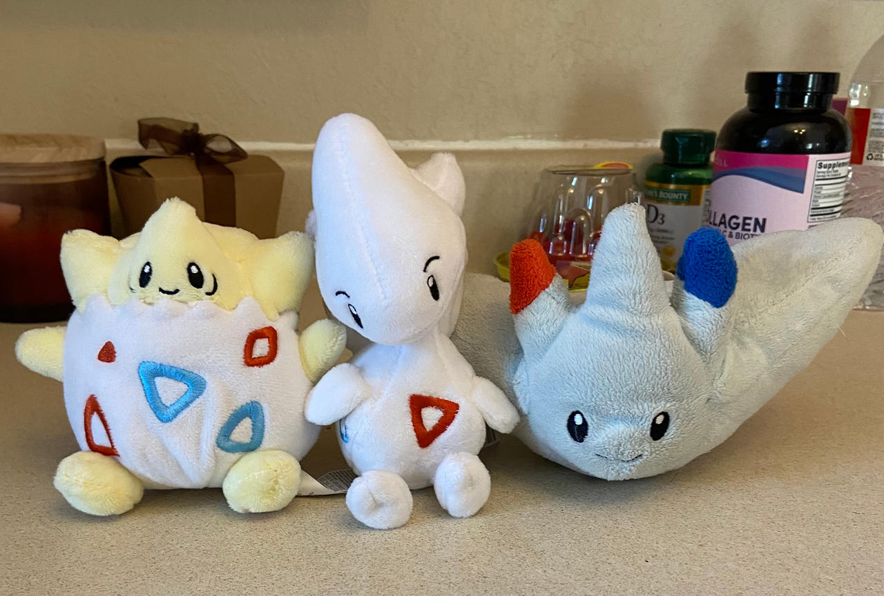 I completed the Togepi line by FieryUnikitty on DeviantArt