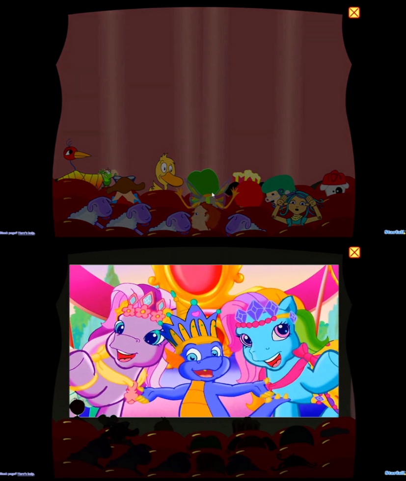 Starfall characters watch MLP: TPP by FieryUnikitty on DeviantArt