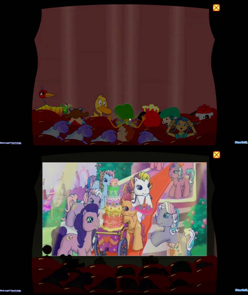 Starfall characters watch MLP: ACB by FieryUnikitty on DeviantArt