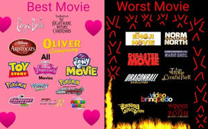 My Best and Worst movies