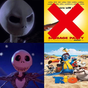 Jack Skellington Likes Rio And Hates Sausage Party