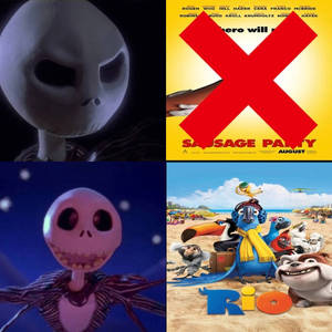 Jack Skellington Likes Rio And Hates Sausage Party