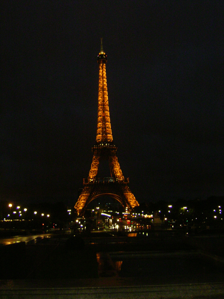 Eiffel Tower at Night-time