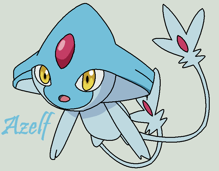 Azelf by Roky320 on DeviantArt