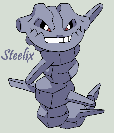 Pokemon Onix/Steelix Regional Variant by MisterMonsterMaker on DeviantArt