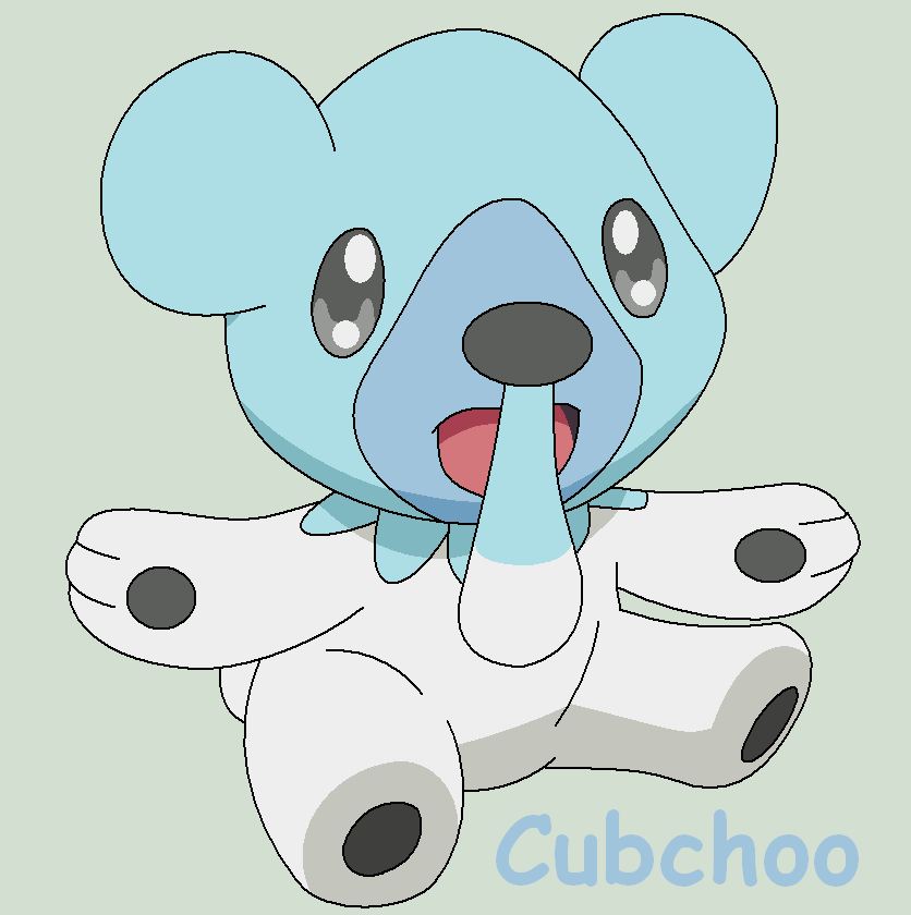 Cubfoo Pokemon Cubchoo by Roky320 on DeviantArt