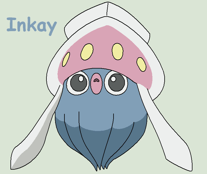 Inkay by Roky320 on DeviantArt
