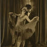 Vintage dancer couple