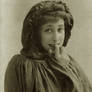 Vintage actress Pougy with a hood 001