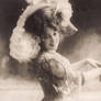 Vintage edwardian actress Miss Held