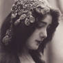 Vintage lady with wonderful headdress.002