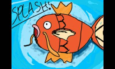 Magicarp Splalsh Magikarp use Splash by jeansamg on DeviantArt