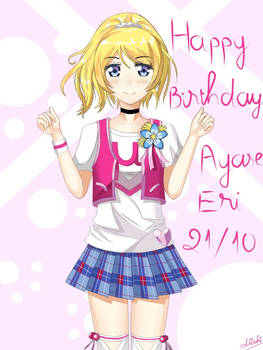 Happy Birthday Ayase Eri