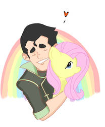 Fluttershy and Bolin REQUEST