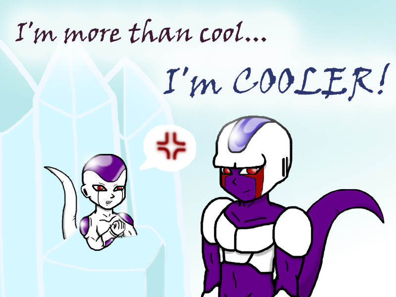 Cooler is cool Poor Freeza