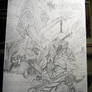 Original Pencil drawing of Tales of the Galtorian