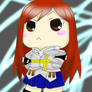 Erza Scarlet Chibi: Colored