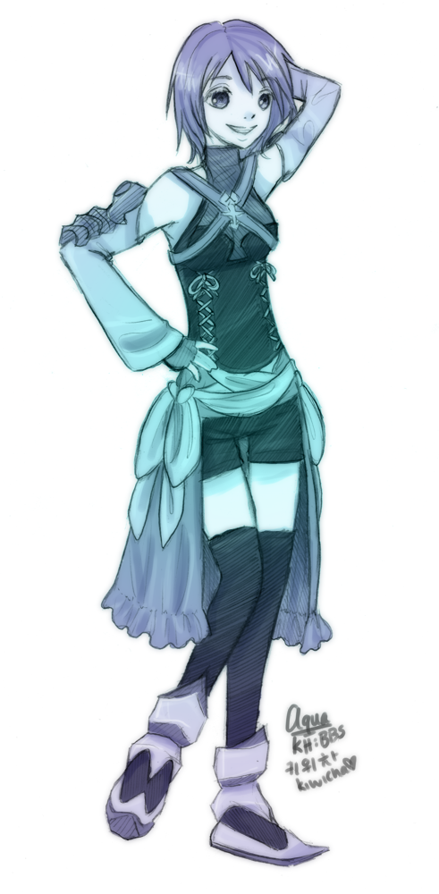 KH: Birth by Sleep :: AQUA by kiwicha