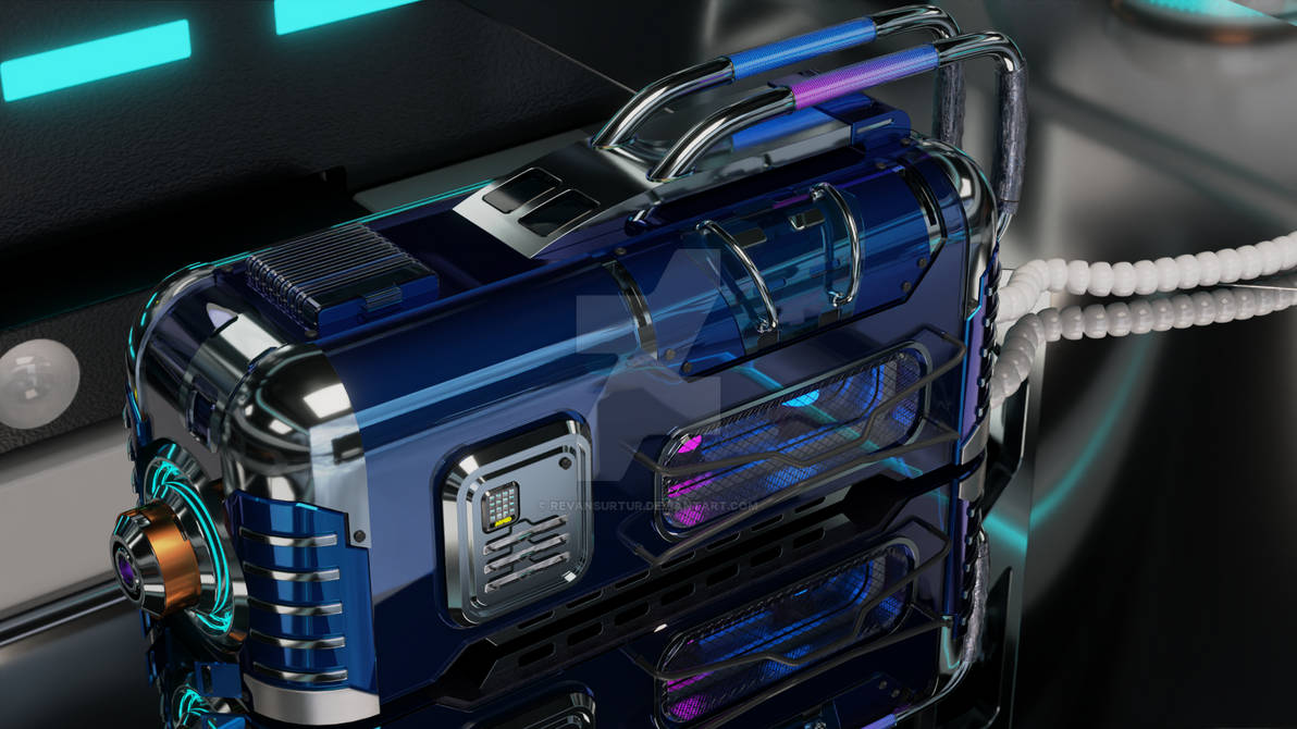 Sci-Fi box / Powerbox / Reactor / Battery -Blender by RevanSurtur on ...
