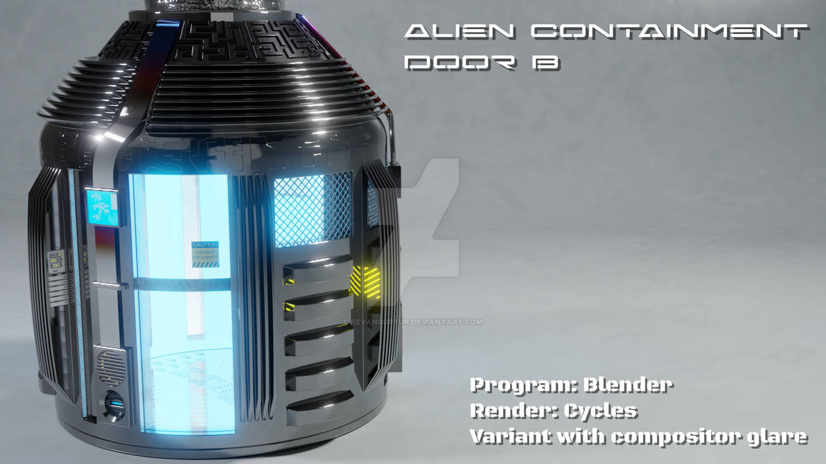 Alien Containment - Blender render Door B-2 by RevanSurtur on DeviantArt